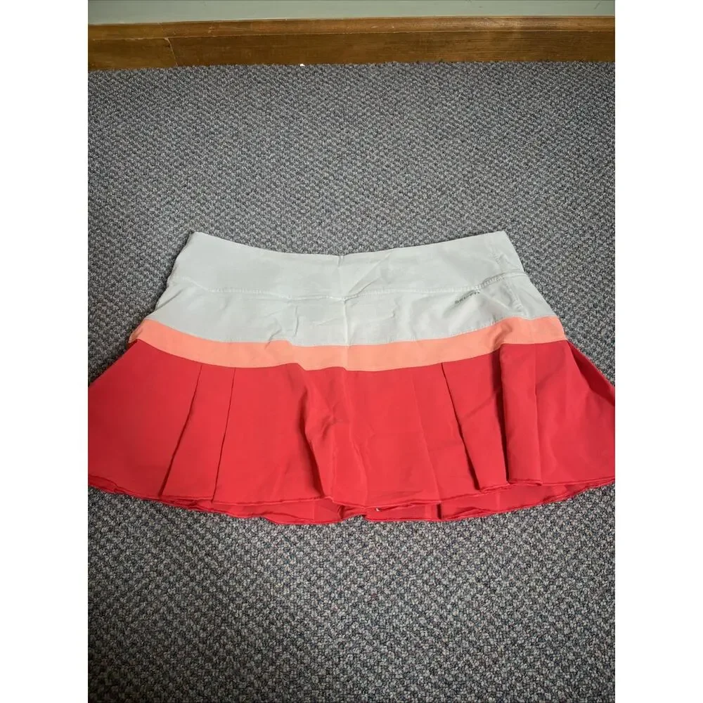 Nike Skort Womens Small Multicolor Colorblock Dri-FIT Built In Shorts Medium